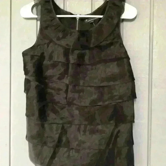Forever 21 Woven Sleeveless Bk Shirt Sz Large NWT - Picture 4 of 4